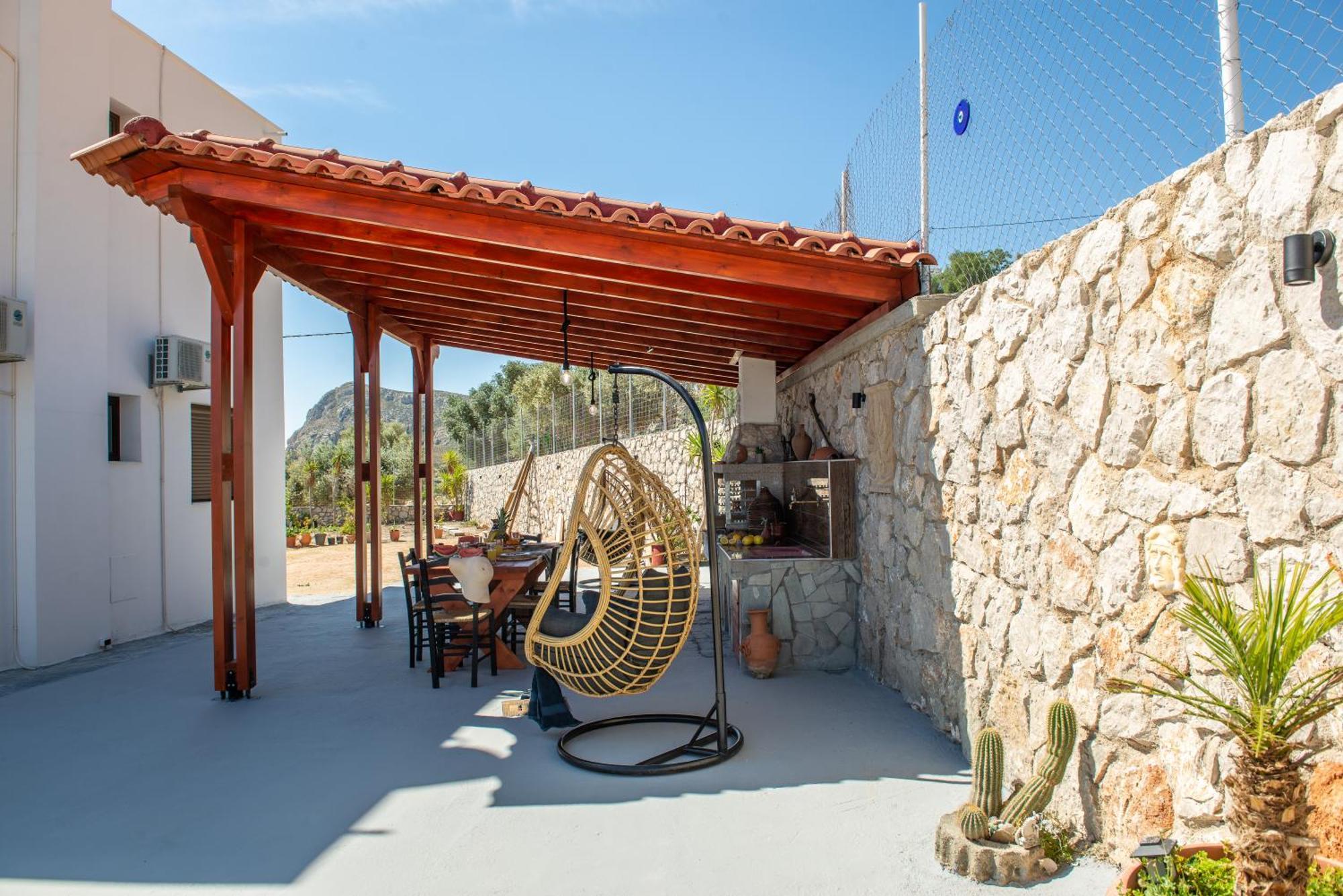 Blue Bay Villas Archangelos  Exterior foto